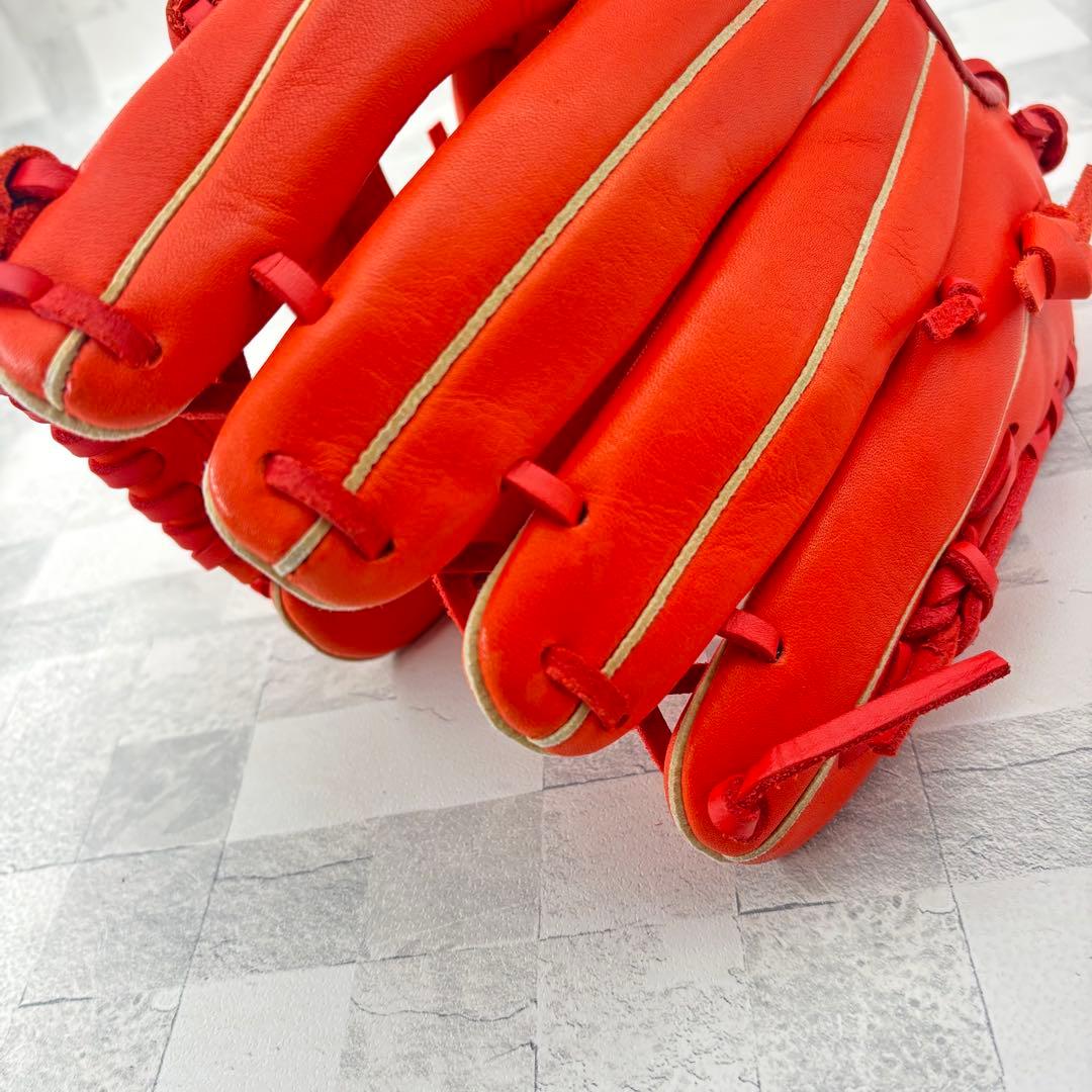 アシックス野球 軟式グローブ ダイブ オールラウンド用　中学生〜大人用　美品