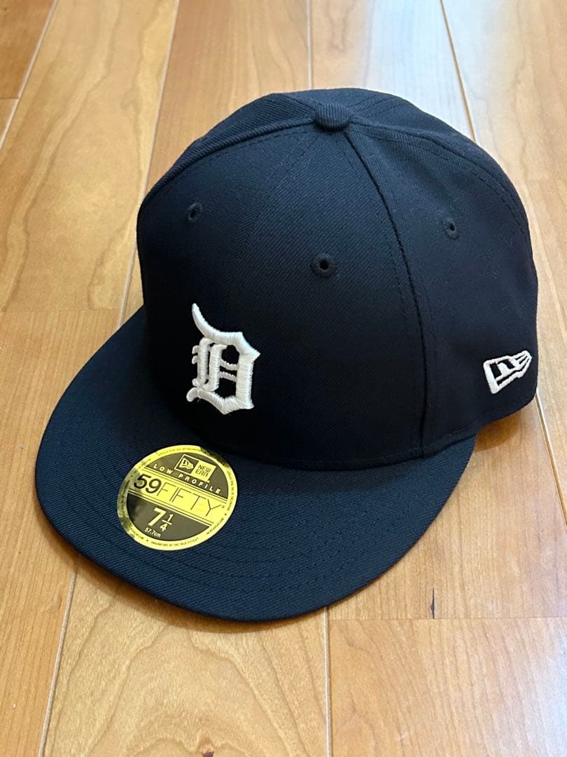 新品 タイガースニューエラ59FIFTY LPキャップ 野球殿堂パッチ7 1/4