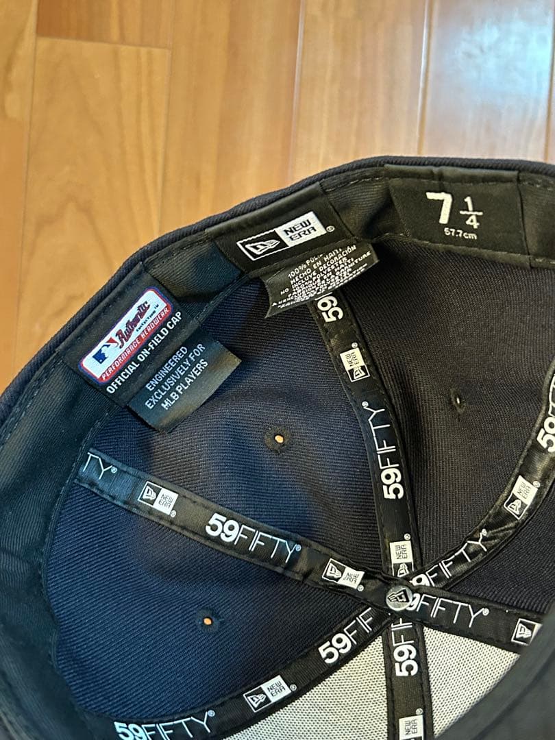 新品 タイガースニューエラ59FIFTY LPキャップ 野球殿堂パッチ7 1/4
