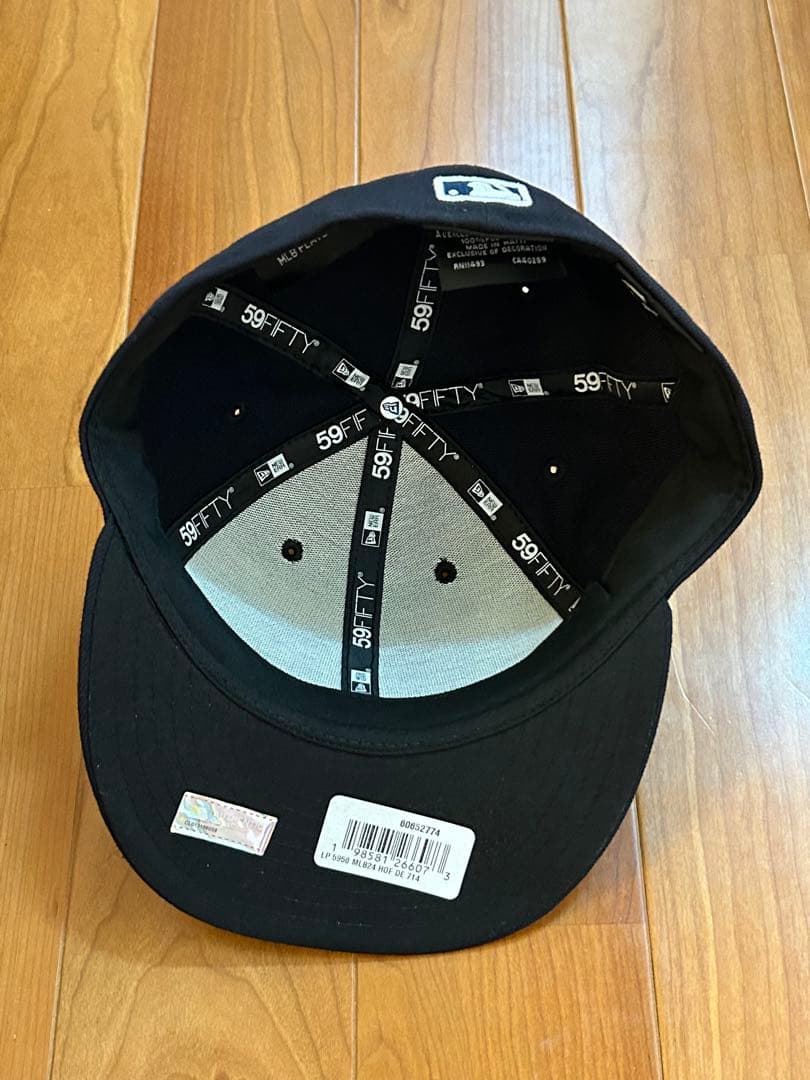 新品 タイガースニューエラ59FIFTY LPキャップ 野球殿堂パッチ7 1/4