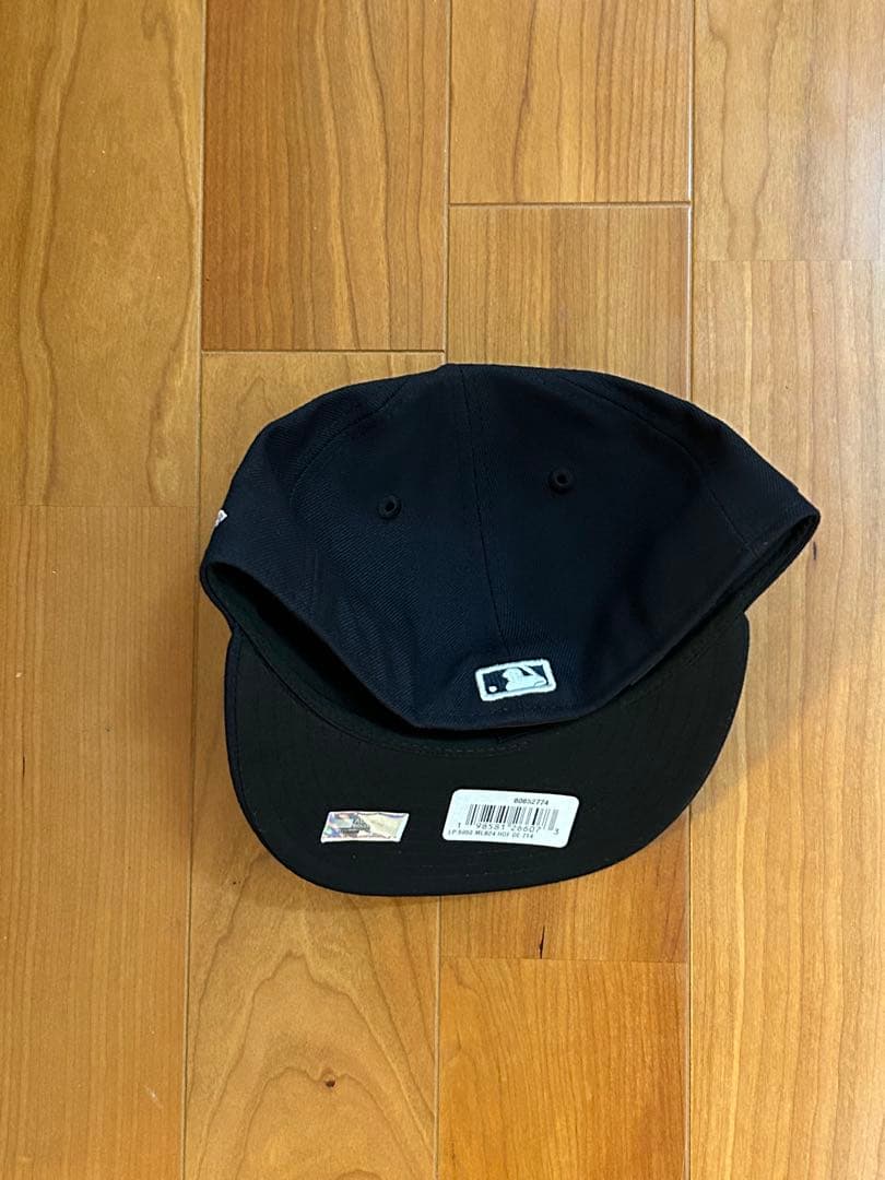 新品 タイガースニューエラ59FIFTY LPキャップ 野球殿堂パッチ7 1/4