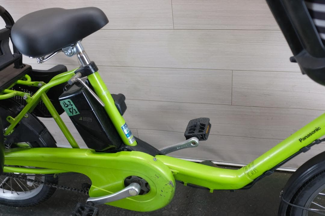 電動自転車 パナソニック　 20インチ 3段変速 13.2Ah　充電器有