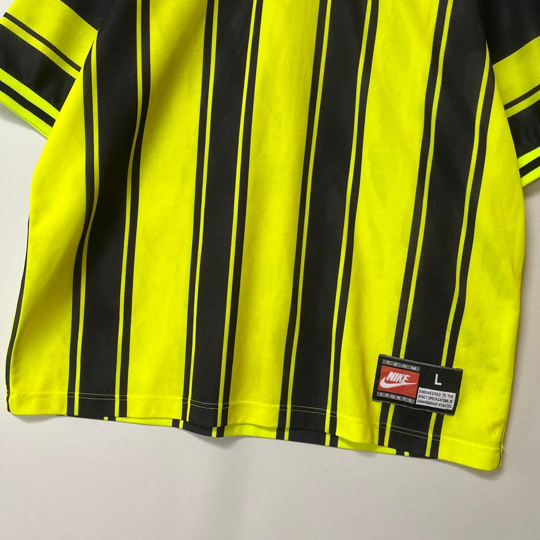 NIKE ドルトムント サッカー ユニフォーム 90s 銀タグ 英国製 UK
