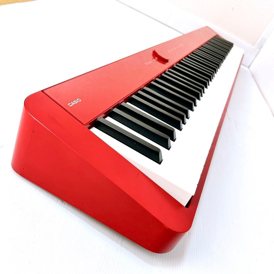 カシオ　電子ピアノ Privia PX-S1100　赤　88鍵盤　キーボード