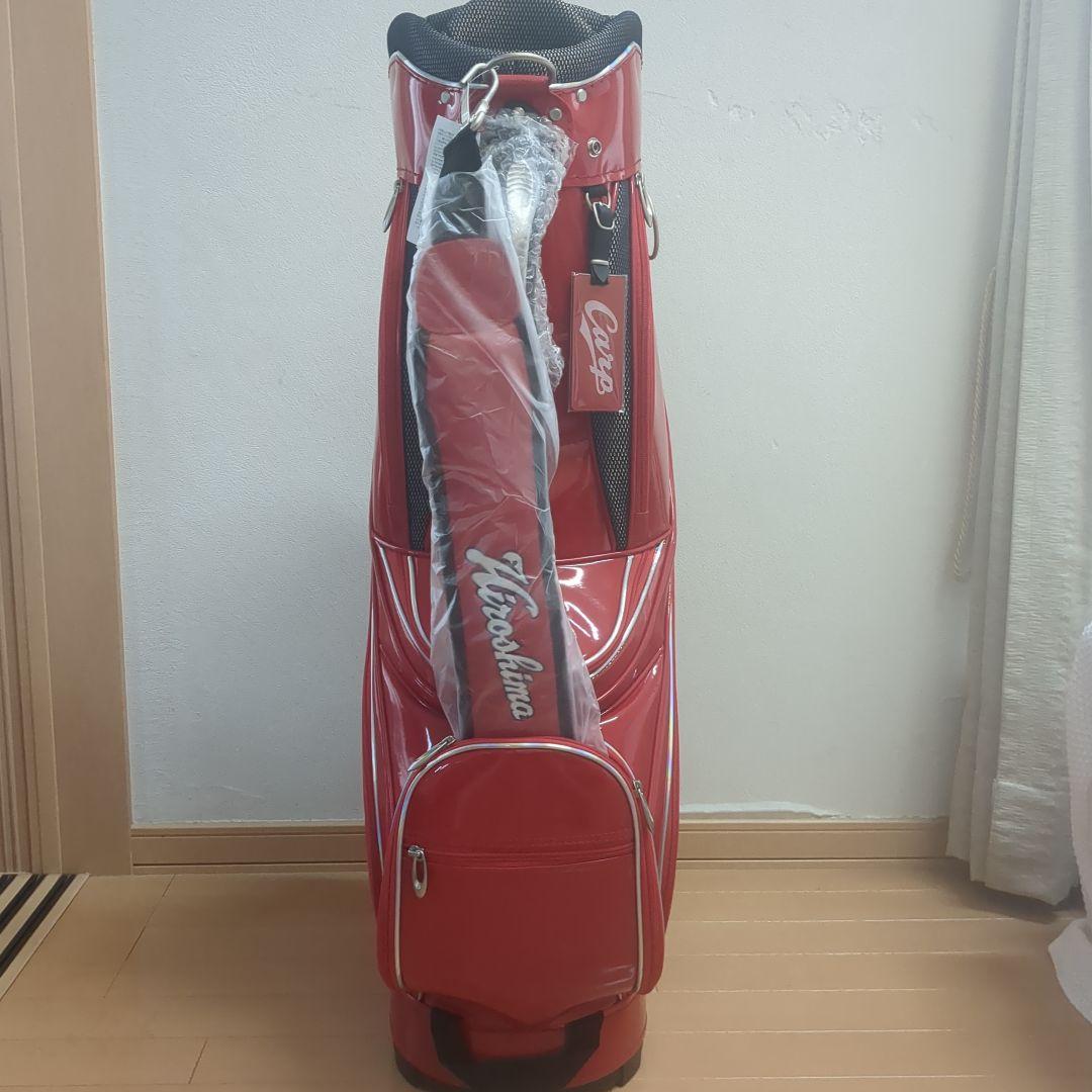 Carp キャディバック　新井 貴浩サイン付き