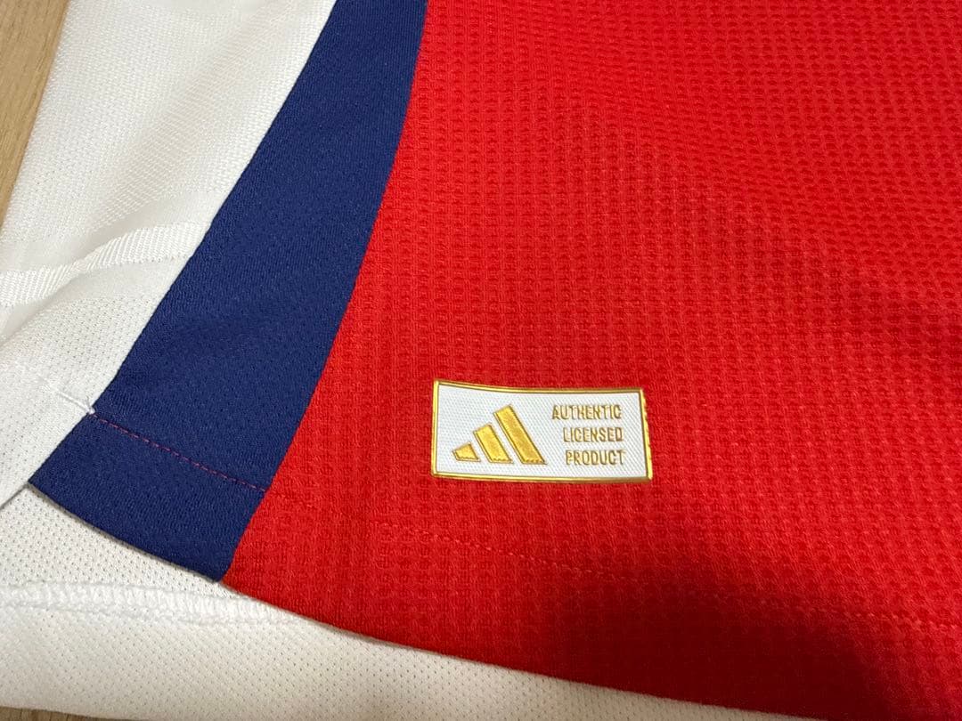 adidasアディダス アーセナル ライス オーセンティック フルパッチ 2XL