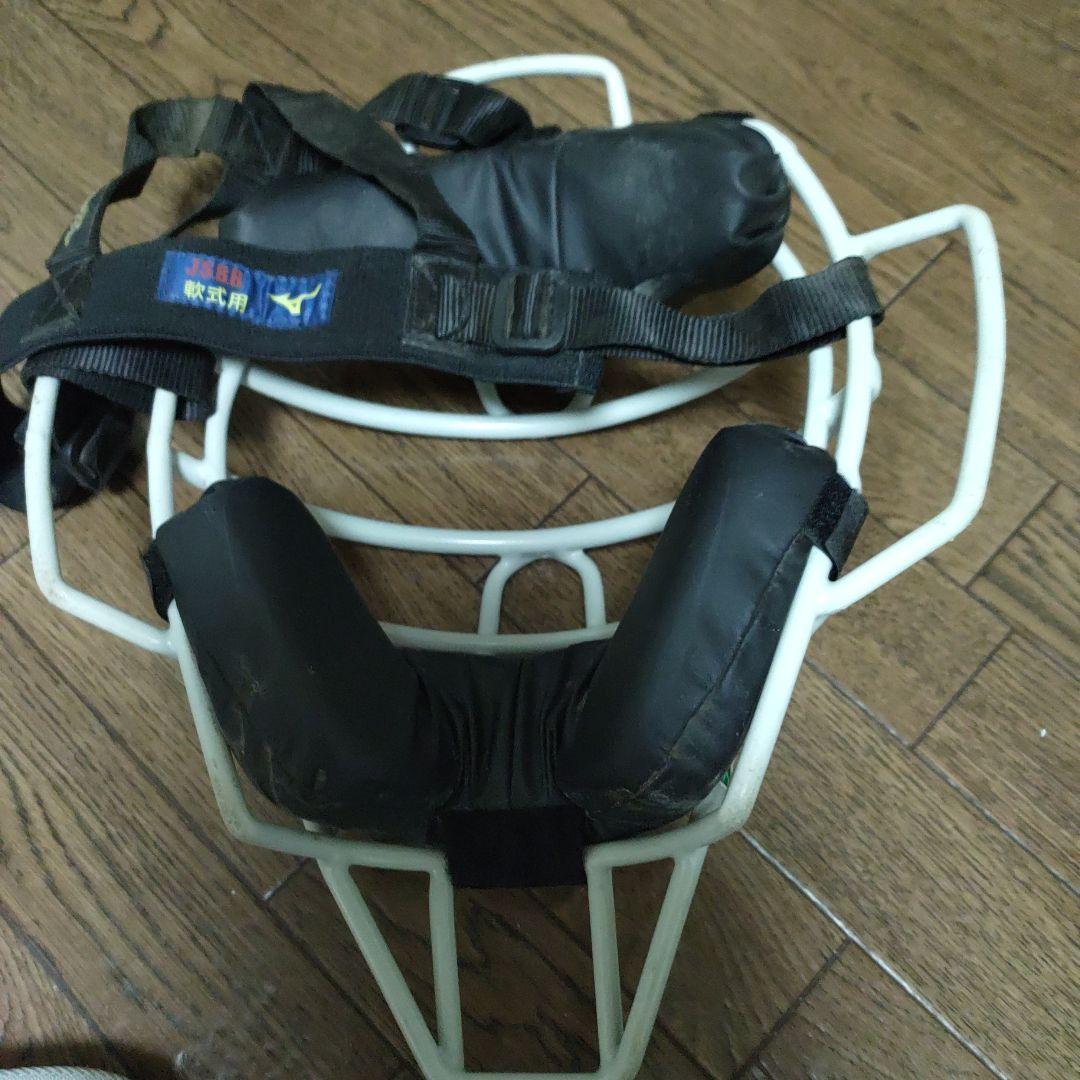Mizunopro 軟式一般用キャッチャー防具 4点セット