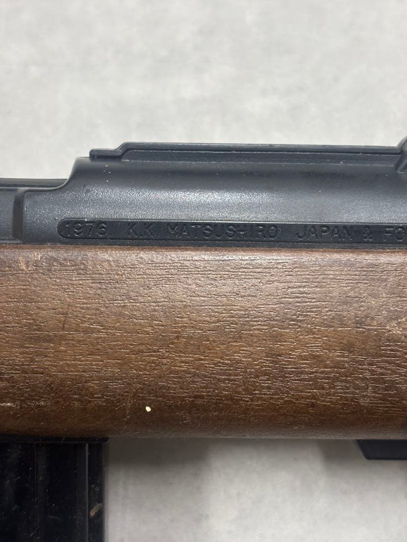 マツシロ エアライフル 1976 K.K MATSUSHIRO レトロ　エアガン