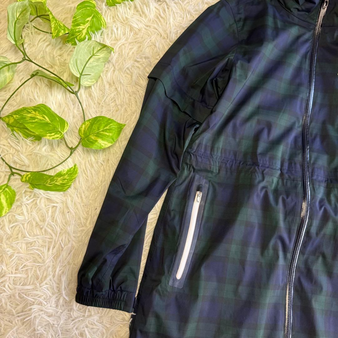 【キャロウェイ】美品 レインウェア チェック ワンピース Sサイズ レディース