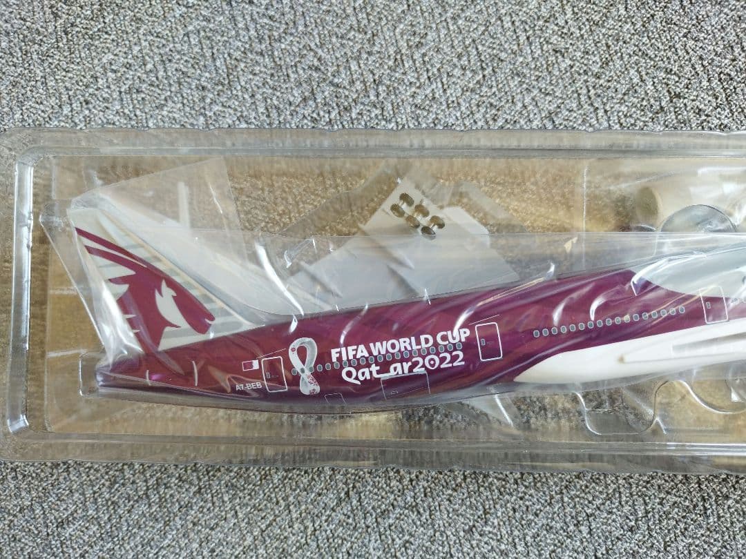 カタール航空 Boeing 777-300ER（1/200スケール）W杯モデル