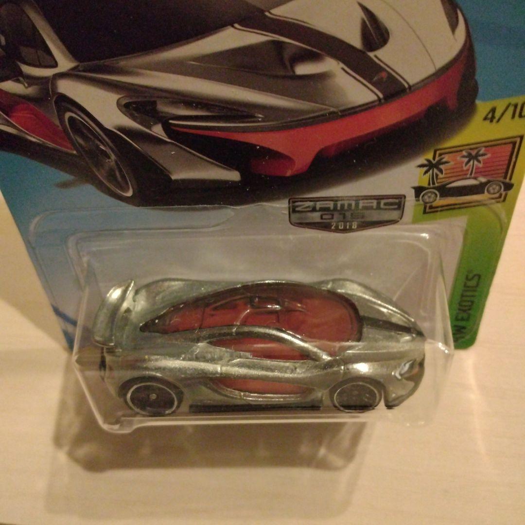 ミニカー Hot Wheels McLaren P1 ZAMAC