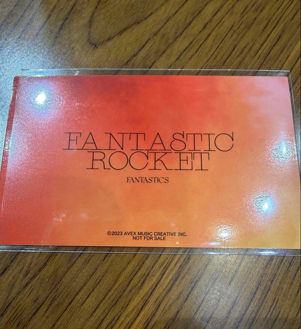 八木勇征 FANTASTICS トレカ FANTASTIC ROCKET