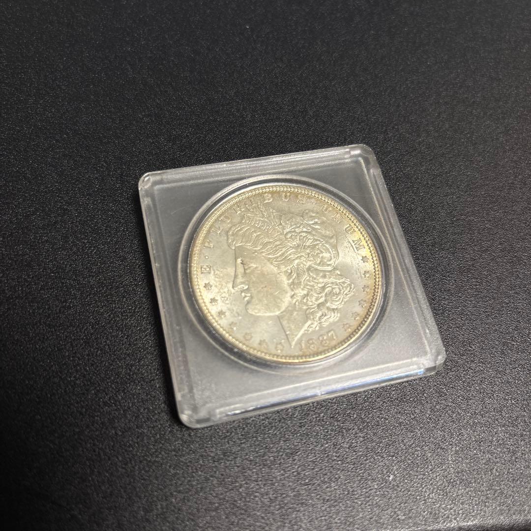 1887年 MORGAN SILVER DOLLAR モルガン・ダラー 銀貨