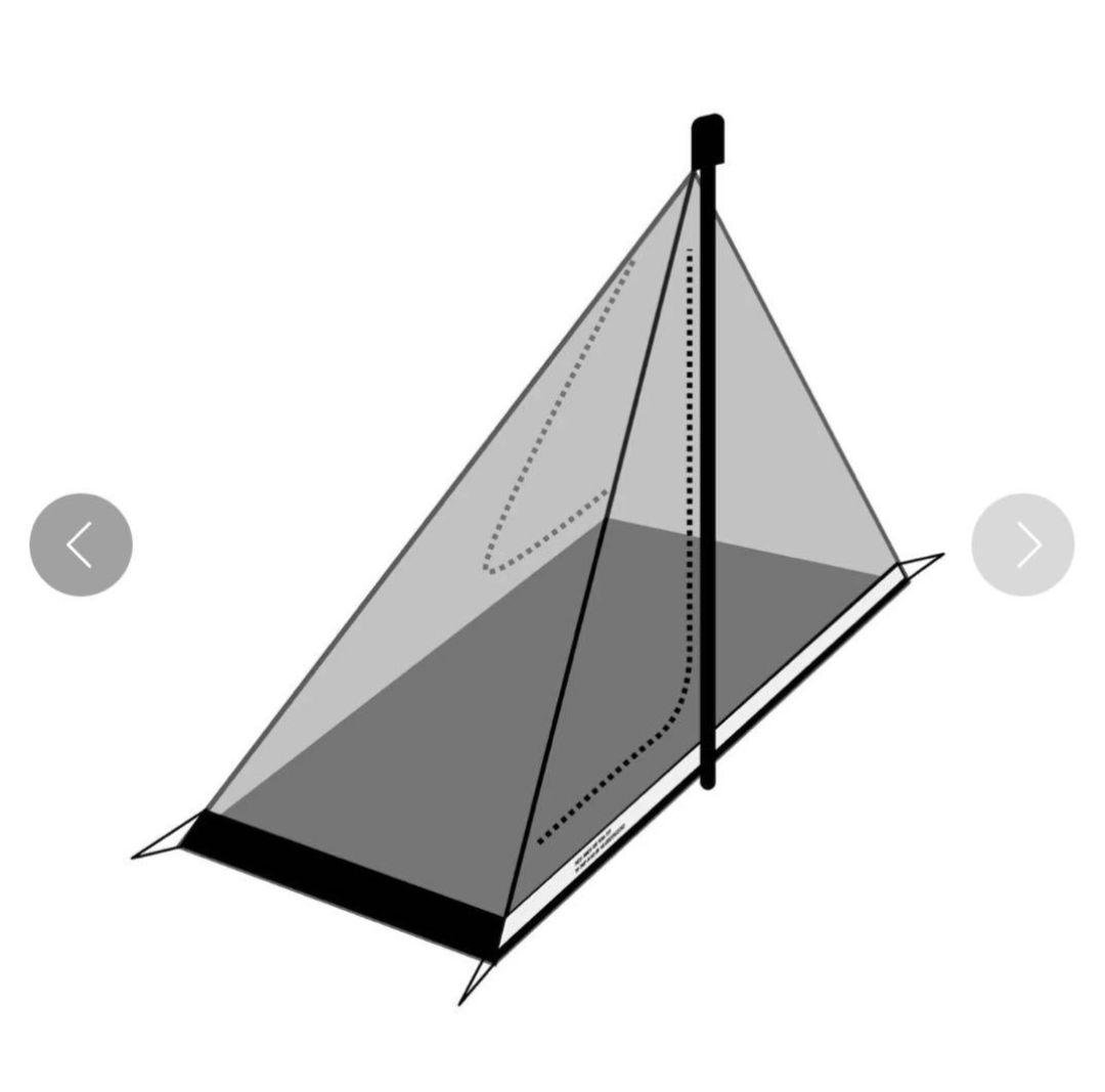 YOKA TIPI TYPE2 ダークカーキ、メッシュインナーセット