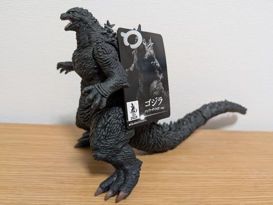 超美品 ゴジラ 限定 ソフビフィギュア ゴジラ・ザ・ライド 約30cm タグ付き