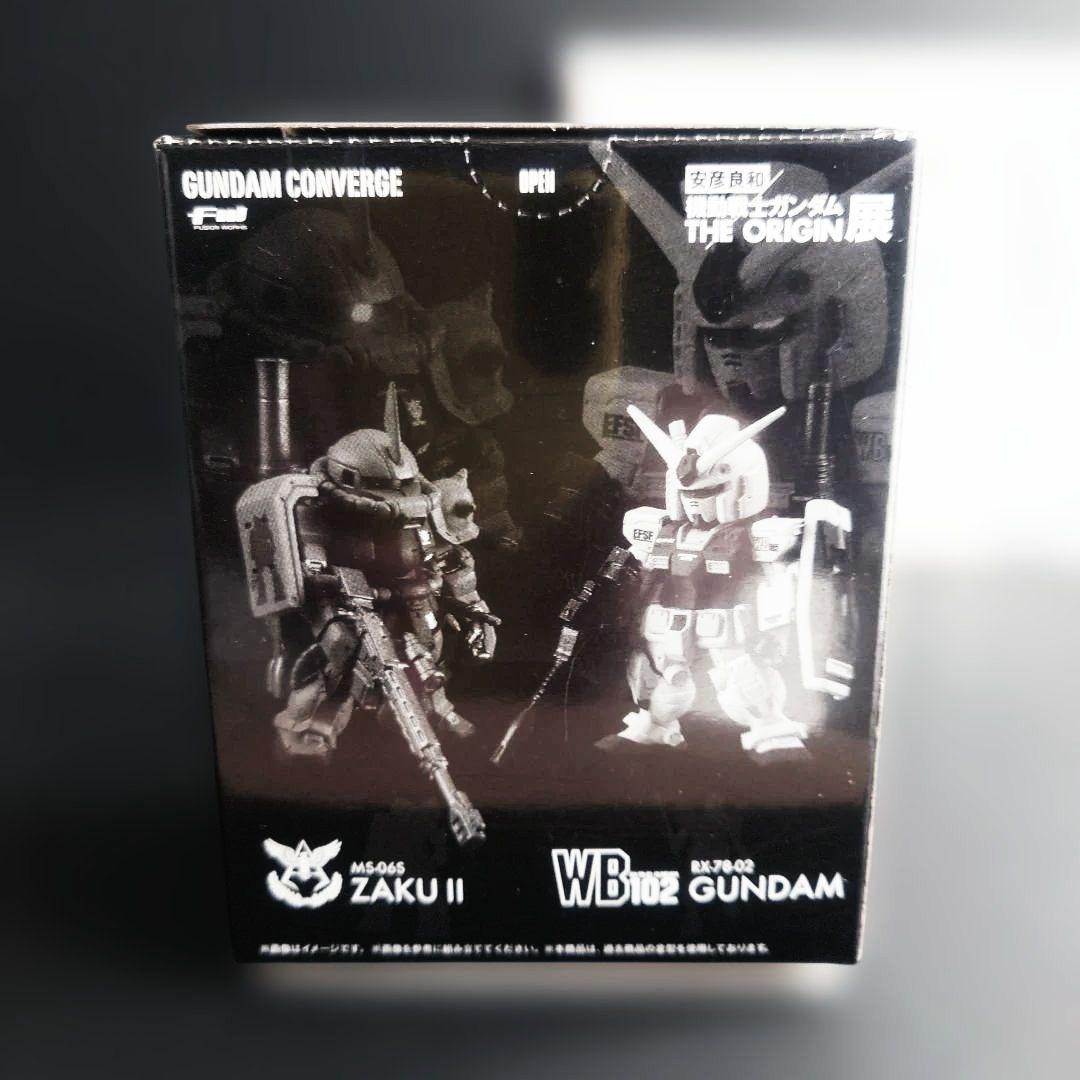 ガンダムコンバージ 安彦 良和 機動戦士ガンダムTHE ORIGIN展 特典