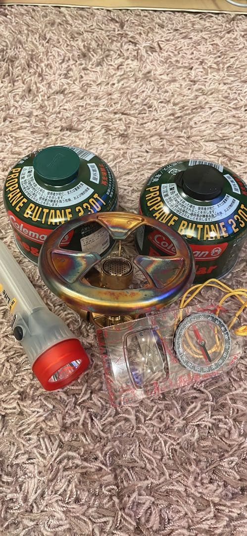 Coleman パルテノンストーブ シングルバーナー アウトドア 230Tガス