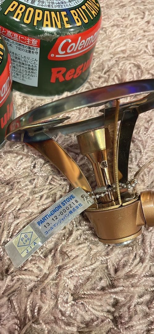 Coleman パルテノンストーブ シングルバーナー アウトドア 230Tガス