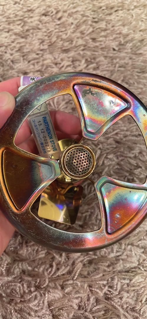 Coleman パルテノンストーブ シングルバーナー アウトドア 230Tガス