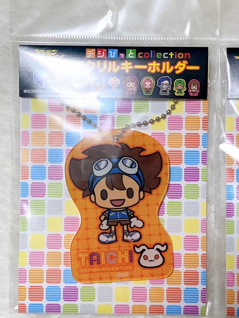 デジモンアドベンチャー アクリルキーホルダー 3個セット