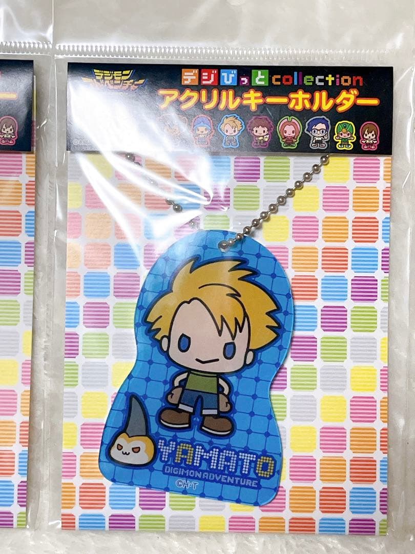 デジモンアドベンチャー アクリルキーホルダー 3個セット