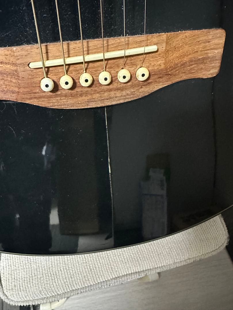Fender エレアコギター ブラック