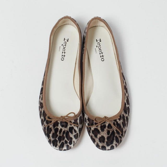 Repetto　雅姫さん×レペット　レオパード柄サンドリオン