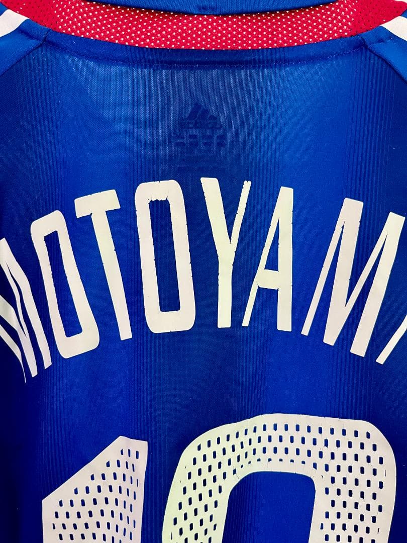 希少 adidas 日本代表 サッカーシャツ M 本山雅志 19