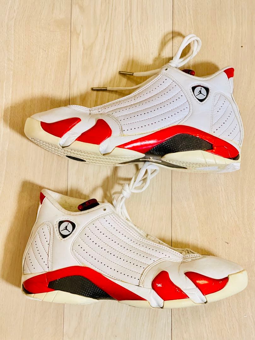 シューズ(男性用) Air Jordan 14 OG Candy Cane 1999 27cm
