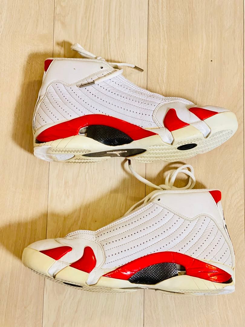 シューズ(男性用) Air Jordan 14 OG Candy Cane 1999 27cm