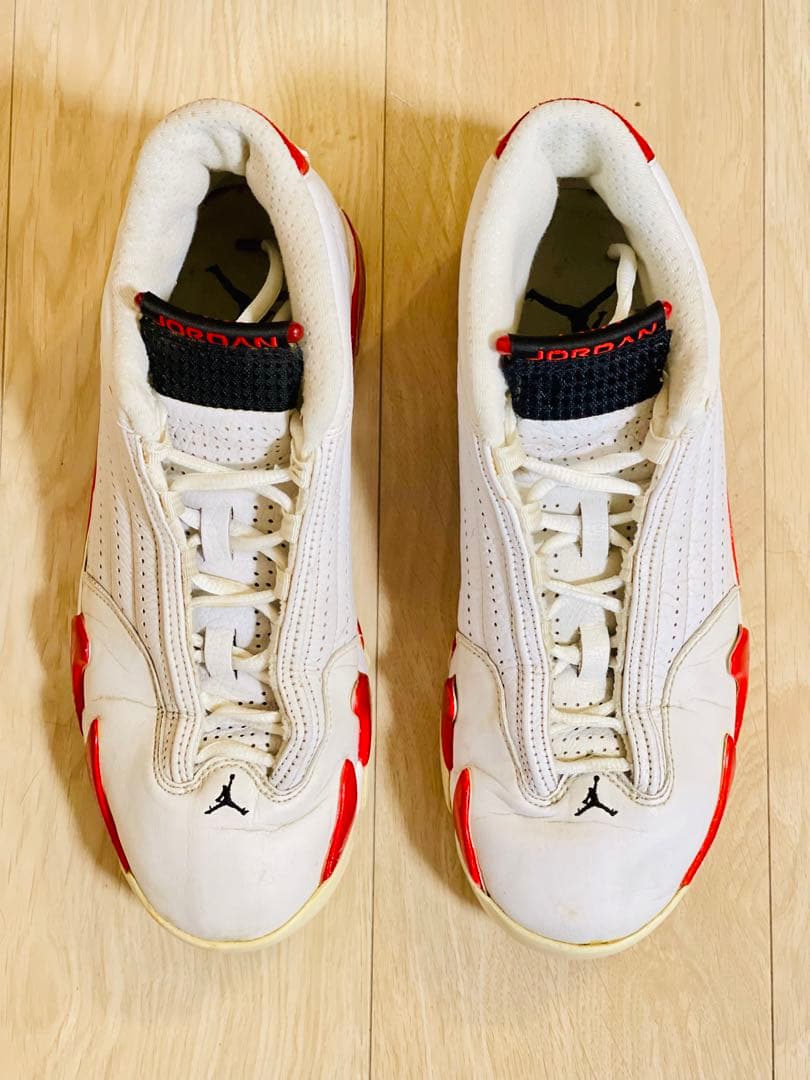 シューズ(男性用) Air Jordan 14 OG Candy Cane 1999 27cm