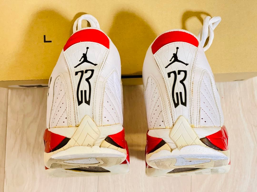 シューズ(男性用) Air Jordan 14 OG Candy Cane 1999 27cm