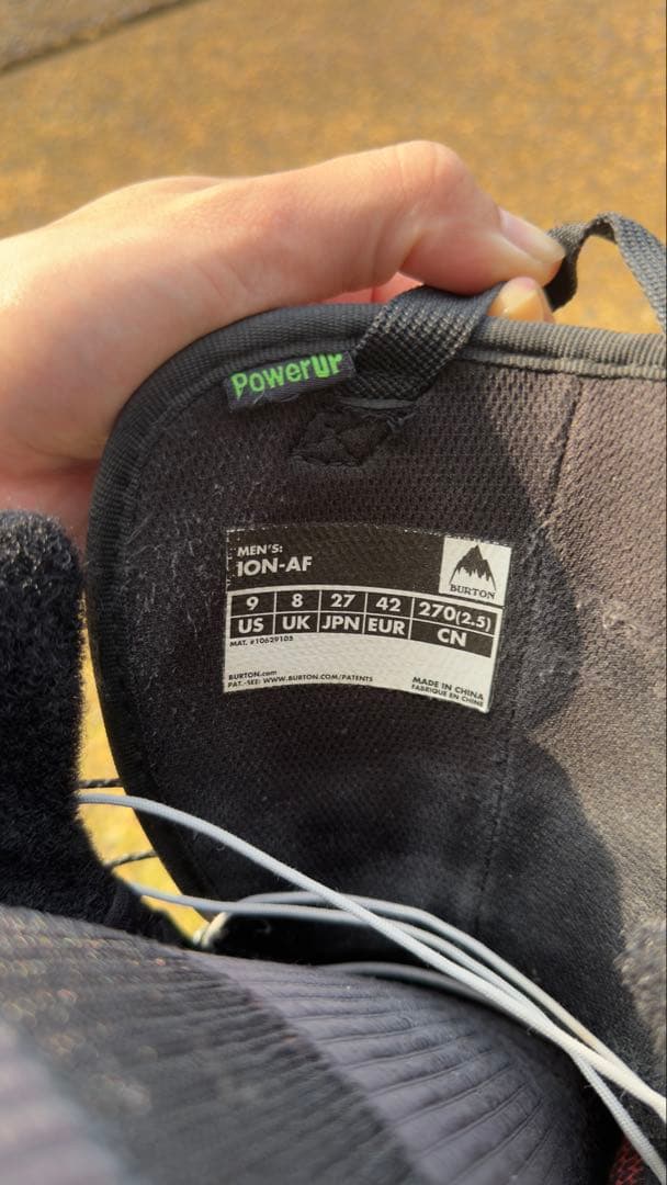 BURTON ION アイオン スノーボードブーツ(男性用)