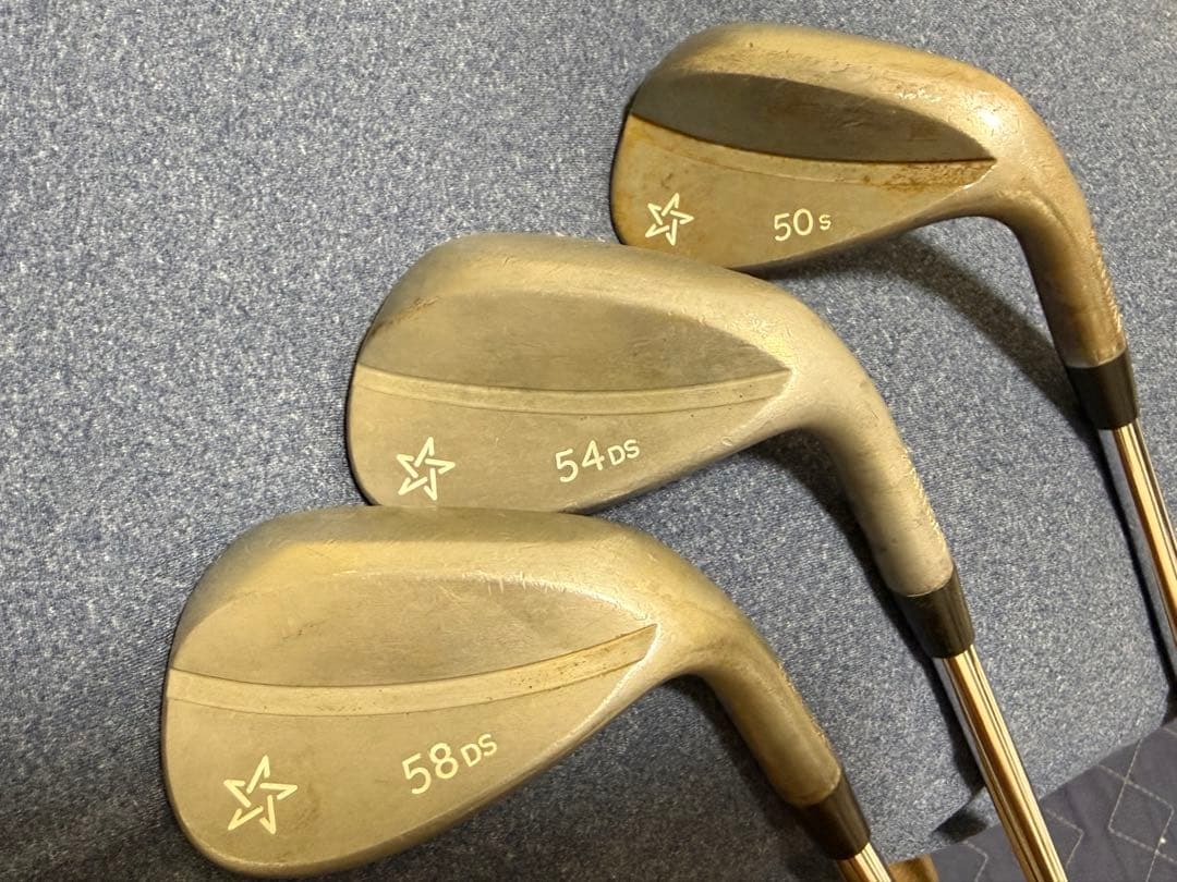 アーティザン50・54・58 ノーメッキ ウェッジ3本セット