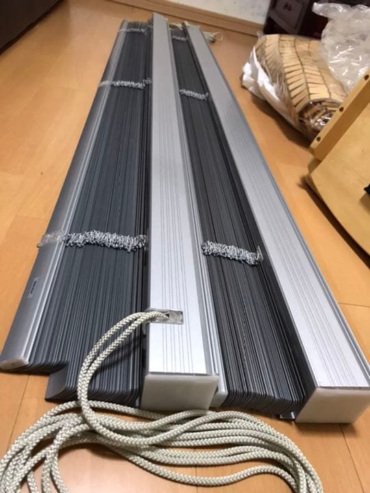 美品NICHIBEI(ニチベイ) アルミスラット遮熱ブラインド ユニタッチ25