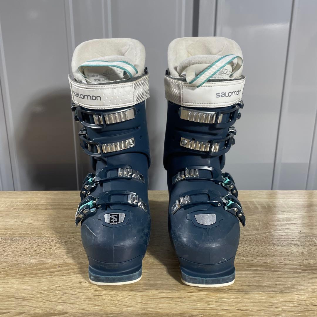 ATOMIC148cm SALOMON23/23.5ストック105cmセット