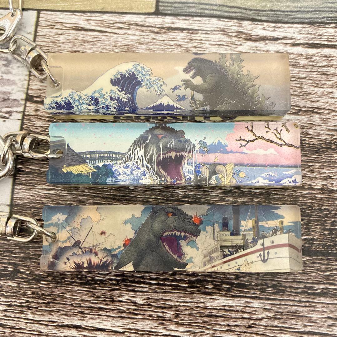 GODZILLA ゴジラ　貴重　レア　アクリルキーホルダー　全種類　6点セット