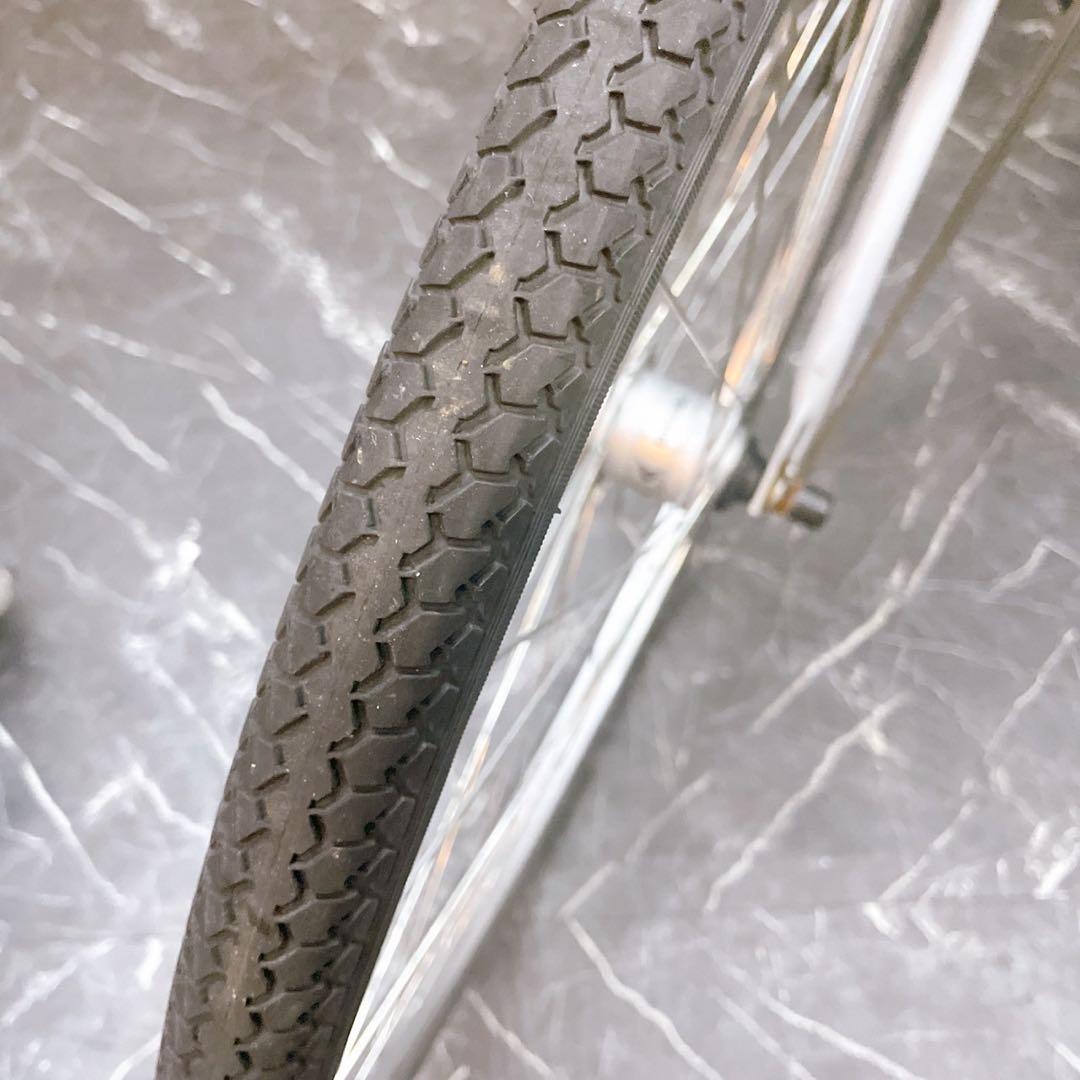 【55】一般車 ママチャリ La Sienne グレー系 27インチ