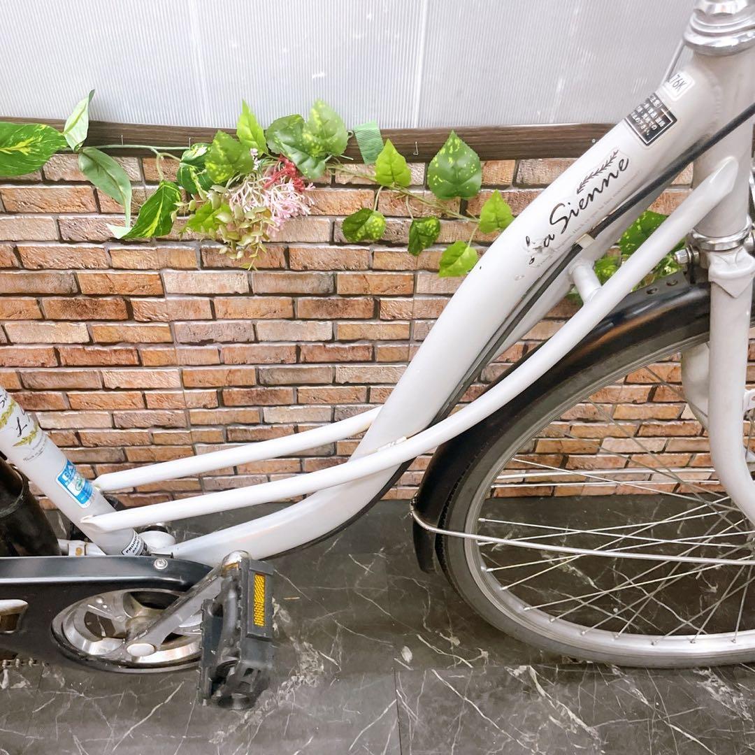 【55】一般車 ママチャリ La Sienne グレー系 27インチ