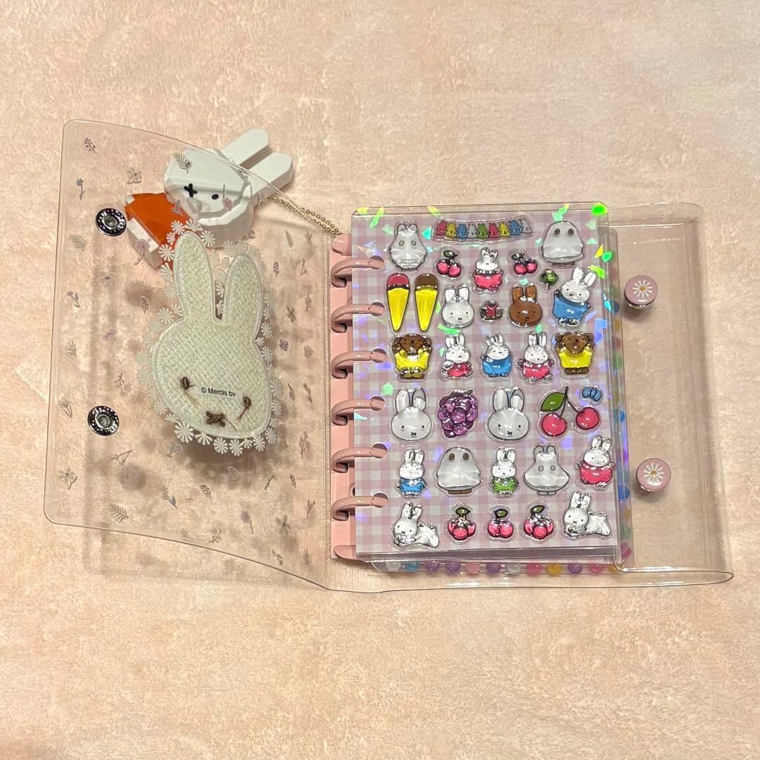 【RAIN】ミッフィちゃん　シール帳＋キーホルダーセット
