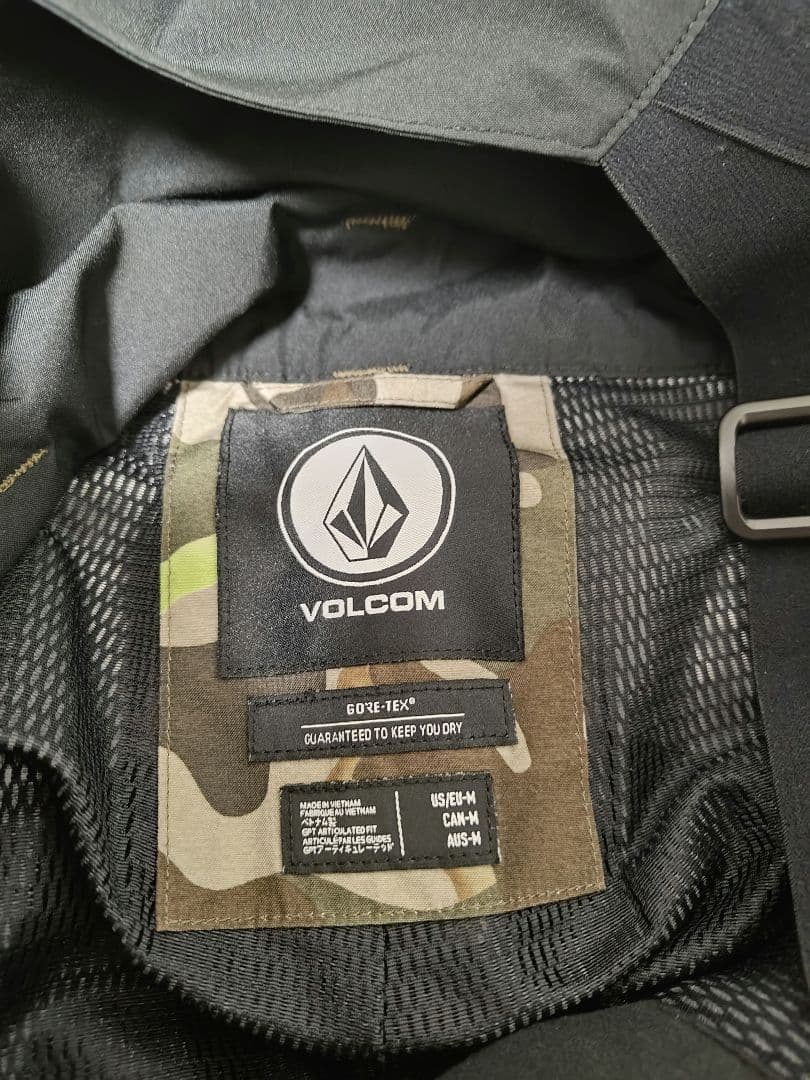 VOLCOM RAIN GORE-TEX BIB OVERALL　M
