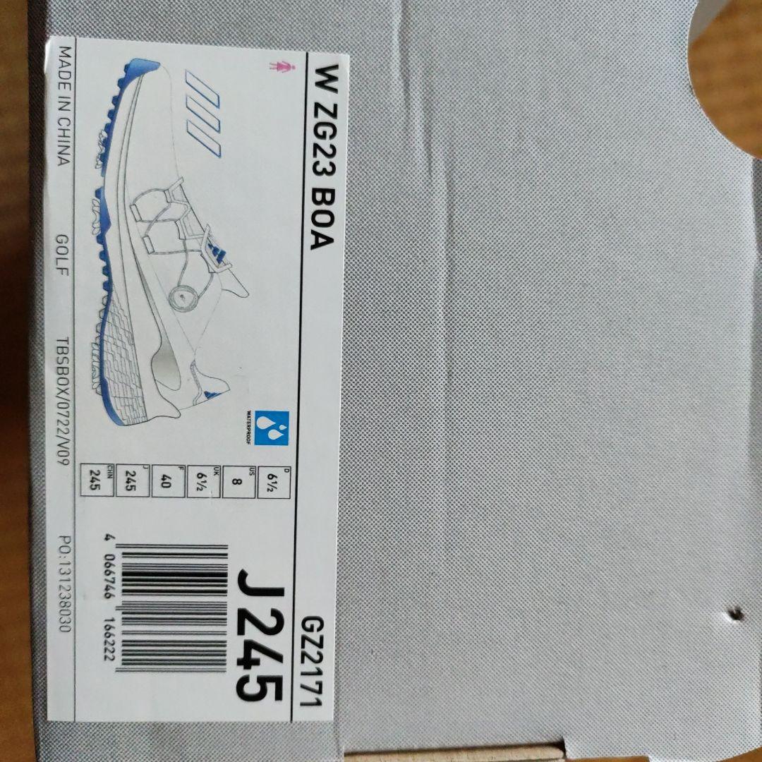 【新品未使用】adidas ゴルフシューズ BOAシステム　型式:W ZG03