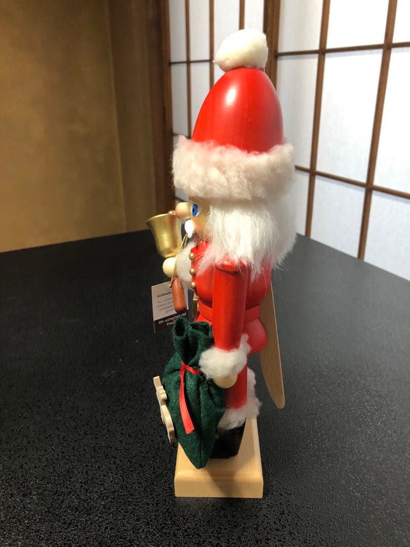 木製くるみ割り人形 クリスチャン・ウルブリヒト ナッツクラッカー サンタ