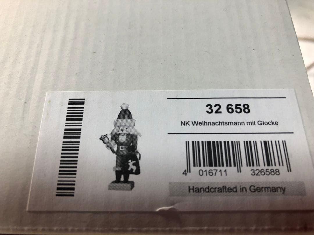 木製くるみ割り人形 クリスチャン・ウルブリヒト ナッツクラッカー サンタ