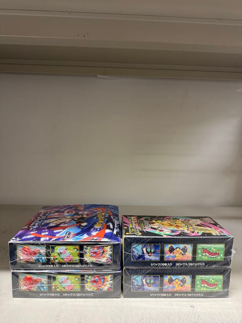 ポケモンカード　ニンジャスピナー2BOX メガドリーム2BOXシュリンク付き