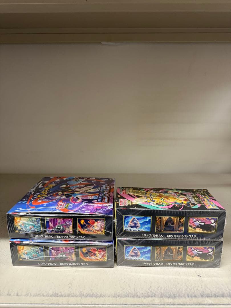 ポケモンカード　ニンジャスピナー2BOX メガドリーム2BOXシュリンク付き
