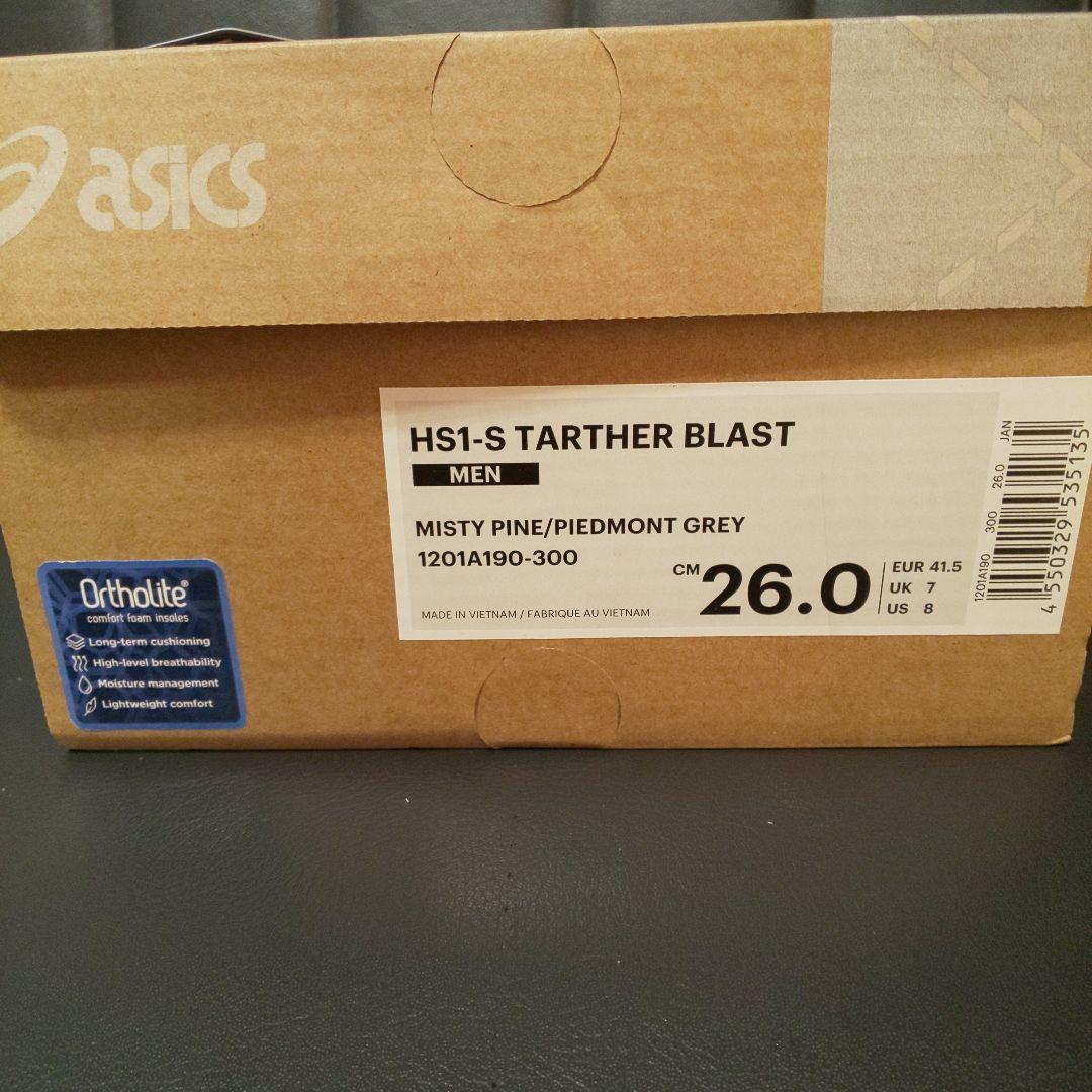 レア。試着のみ美品。ASICS×KIKO HS1-S ターサーブラスト 26㎝