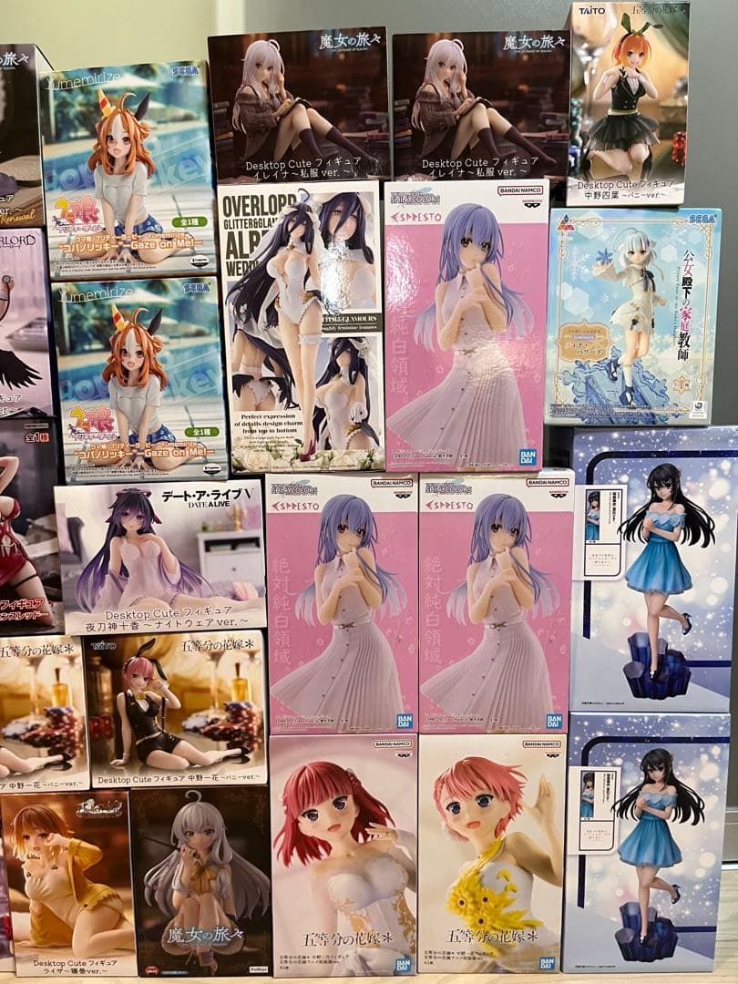 【新品未開封35点】　美少女　プライズ　フィギュア　まとめ売り　リゼロ　アルベド