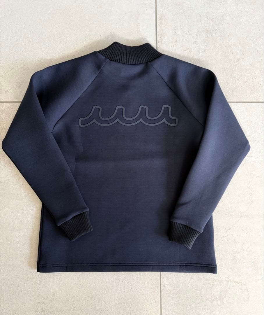 【新品】定価33,000円‼️mutaボンディングプルオーバー　ネイビーレディース