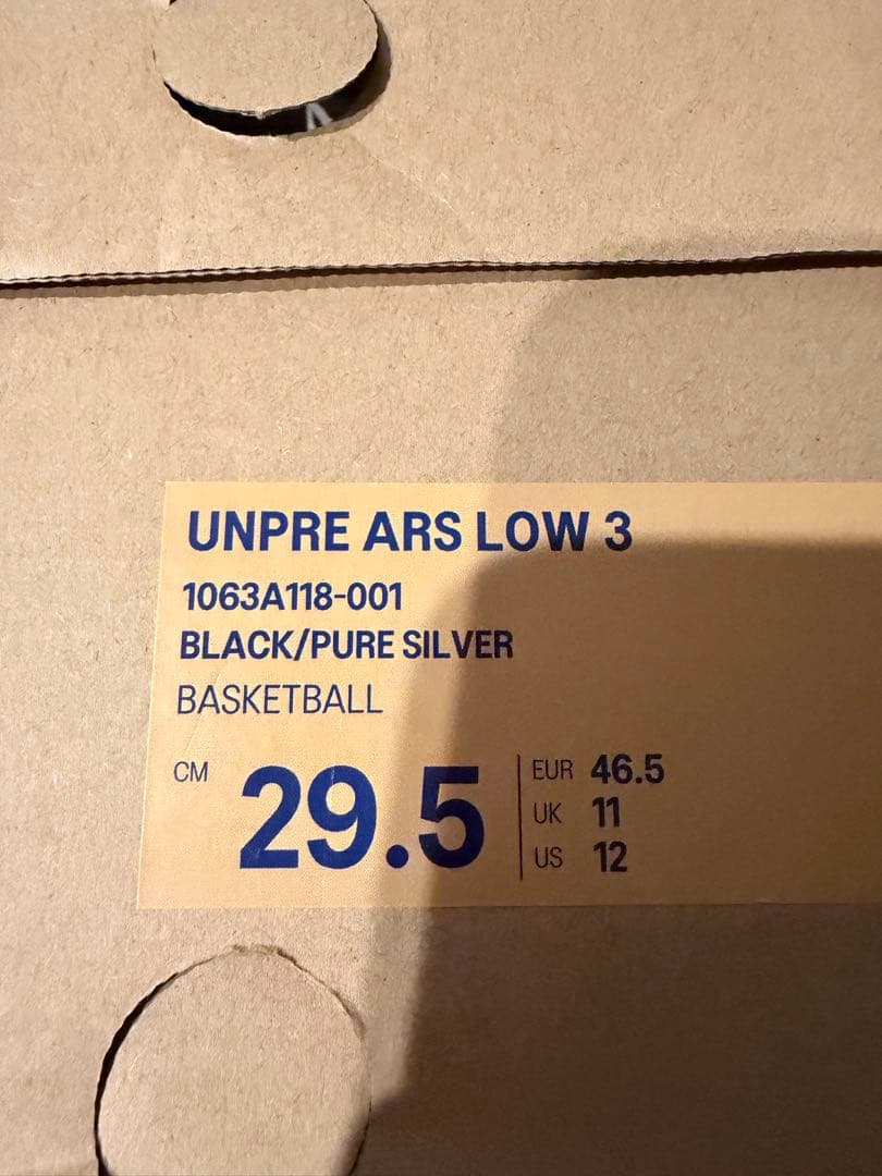 asics×ballaholic UNPRE ARS LOW3 29.5